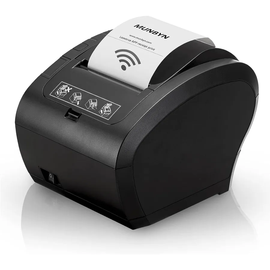 MUNBYN P047P WLAN - Bondrucker 80 mm mit WLAN, USB und LAN