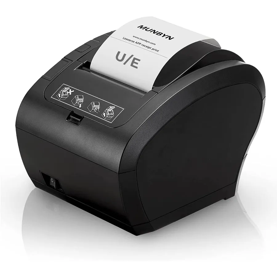 MUNBYN P047P LAN - Bondrucker 80 mm mit USB und Ethernet